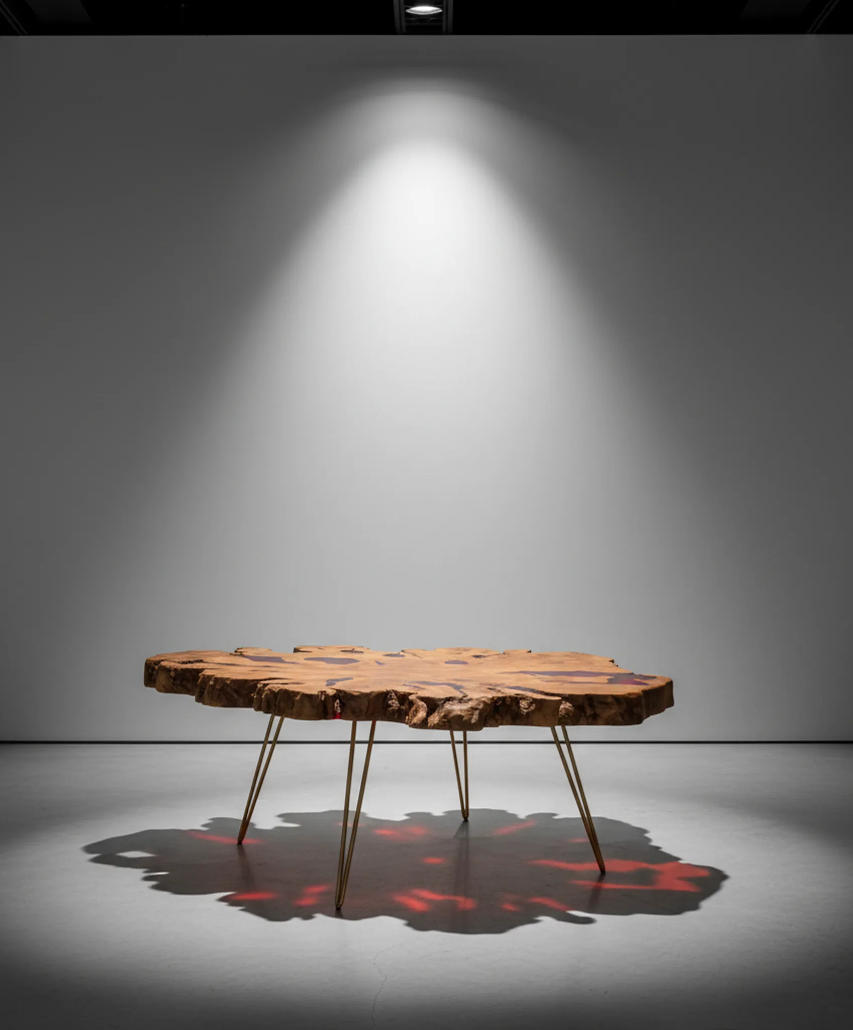Premium hardwood slab for custom furniture